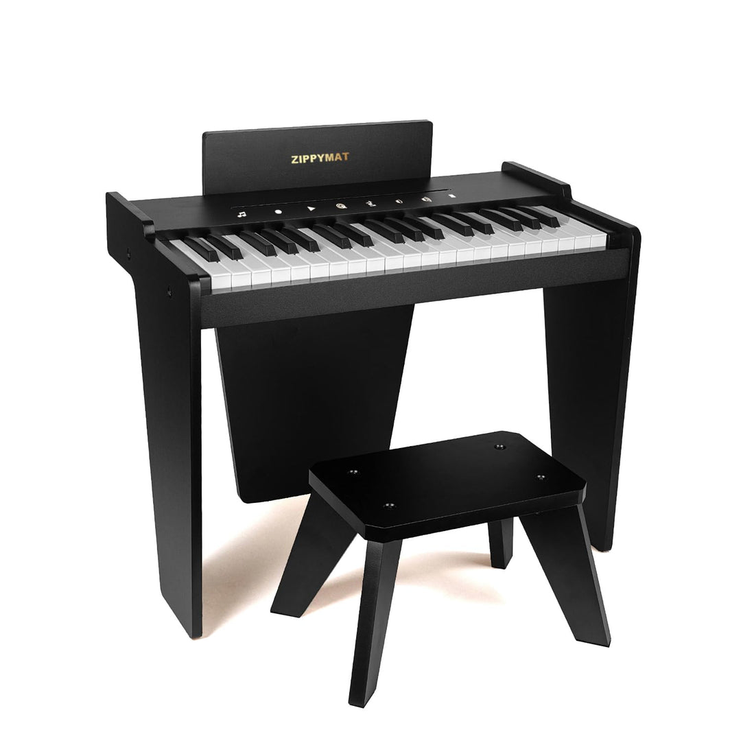 Kinderklavier, 37 Tasten Digitalpiano für Kinder, berührungsempfindliches Bedienfeld, Lautstärke ein