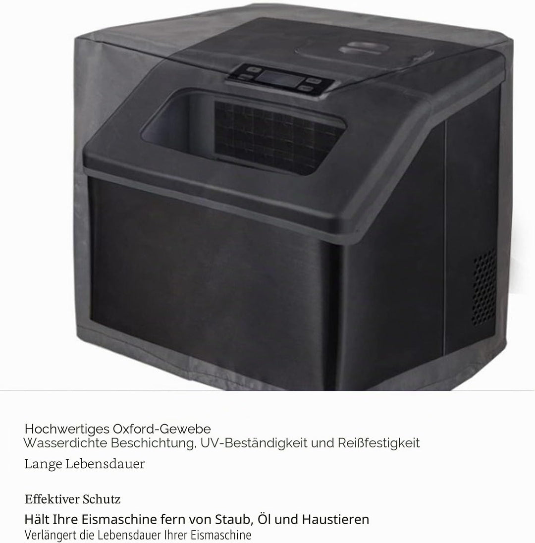 Eiswürfelbereiter-Abdeckung für Eiswürfelbereiter auf der Arbeitsplatte, Eiswürfelbereiter-Abdeckung