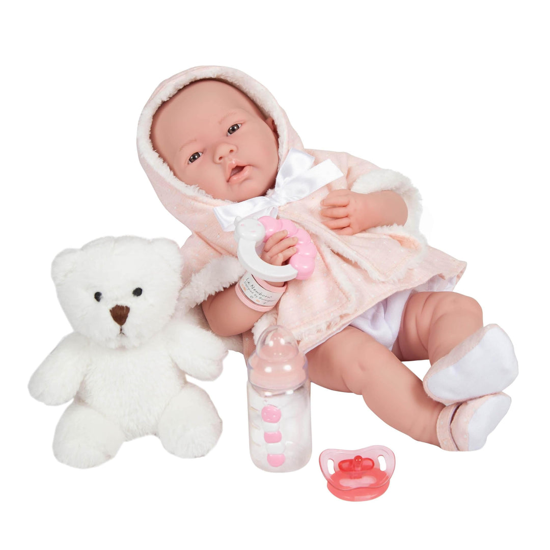 JC TOYS -La Newborn Baby Puppe, Lachs (18065), Lachs