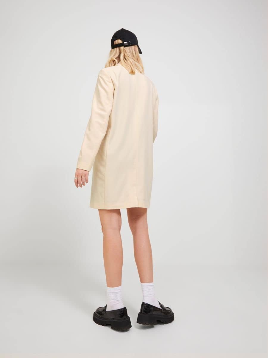 NAME IT Damen Jjxx Jxmary Blazer Dress Sn L Seedpearl, L Seedpearl