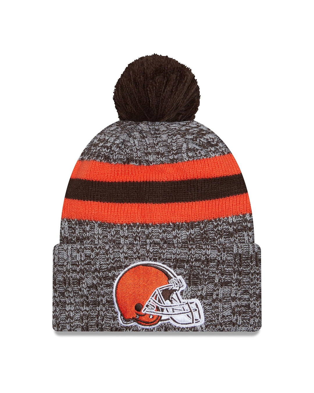 New Era NFL Sideline Sport Knit Mütze American Football 2023/2024 Wintermütze mit Bommel One Size al