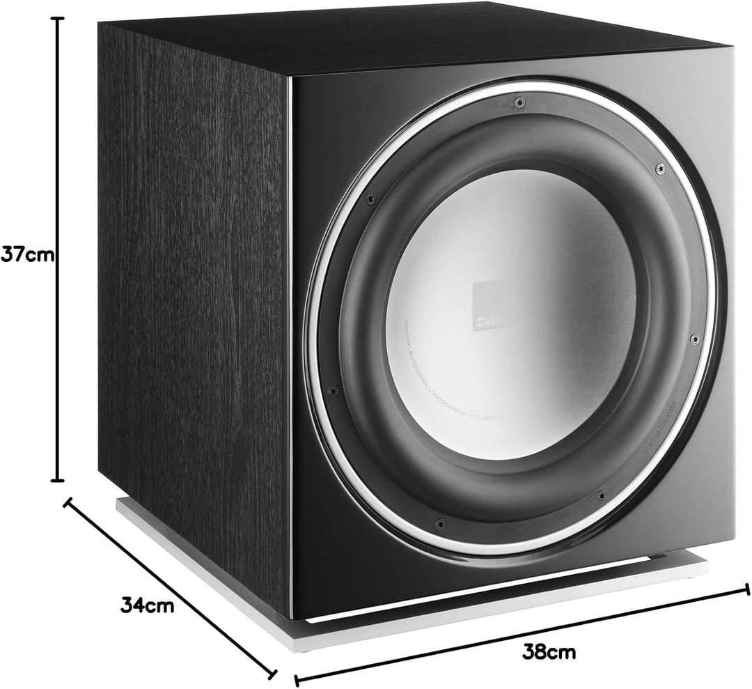 DALI SUB E-12 F High-Performance Subwoofer – 12" Aluminium-Woofer, 170W RMS mit Spitzenleistung von