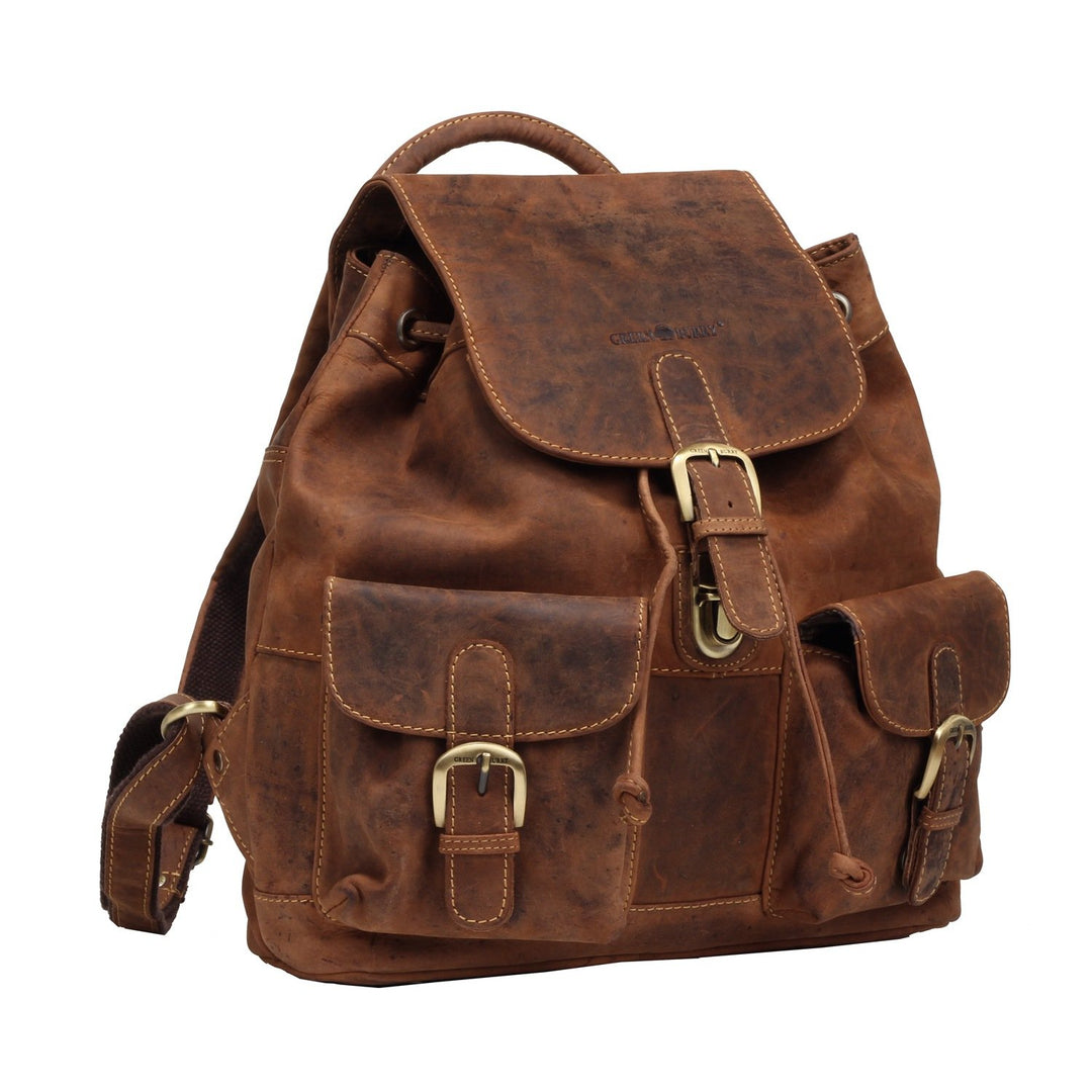 Greenburry Vintage Rucksack antikbraun, Braun