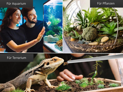 Aquarium Pinzette Gerade Futterpinzette Pflanzenpinzette 9 cm bis 60 cm (60,0 cm), 60,0 cm