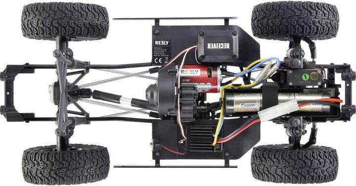 Reely Freemen 2.0 Brushed 1:10 RC Modellauto Elektro Crawler Allradantrieb (4WD) 100% RTR 2,4 GHz in