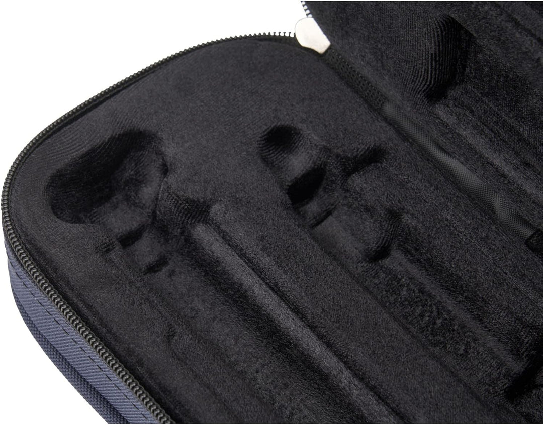Protec MAX MX308BX Flötenkoffer für Flöten mit C oder H Fuss, Blau, Blau
