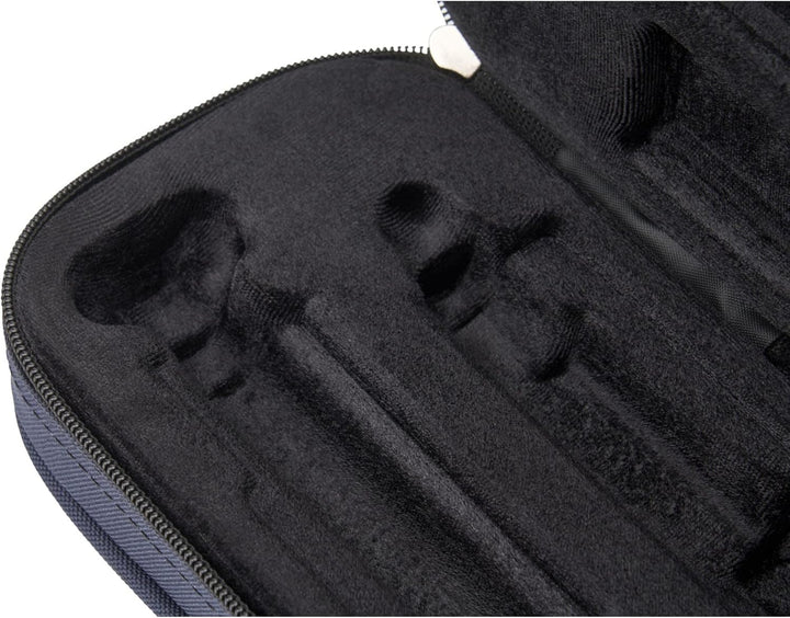 Protec MAX MX308BX Flötenkoffer für Flöten mit C oder H Fuss, Blau, Blau