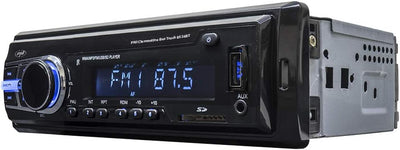 Radio MP3 Player Auto PNI Clementine Bus LKW 8524BT 4x45w, RDS, 12V / 24V 1 DIN cu SD, USB, AUX, RCA