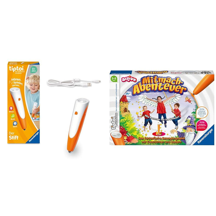 Ravensburger tiptoi Stift 00110 - Das spielerische Lernsystem, Lernspielzeug für Kinder ab 2 Jahren