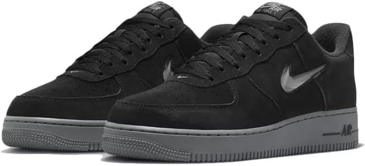 Nike Herren Air Force 1 Sneaker 45.5 EU Black Cool Grey, 45.5 EU Black Cool Grey