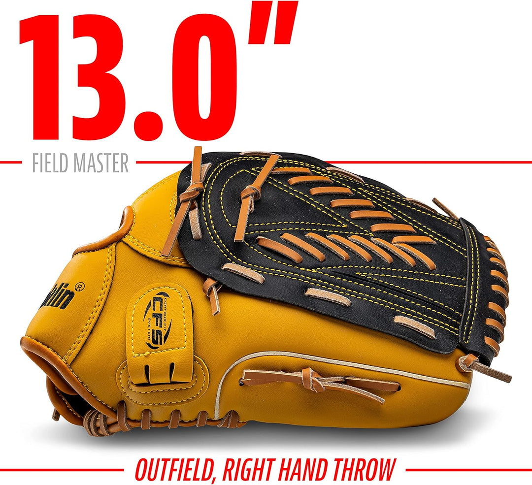 Franklin Sports Field Master Series Baseball Handschuhe 33 cm Rechte Hand Wurf, 33 cm Rechte Hand Wu