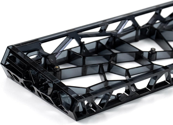 60% Mechanische Tastatur Gehäuse Transparentes Tastaturgehäuse Kompatibel mit Wooting60/HM66/Mad60/M
