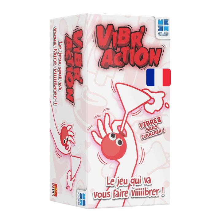 Megableu - VIBR'ACTION - Jeu de Cartes d'Ambiance Fun Pour Adultes - Jeux de Société Soirées Entre A
