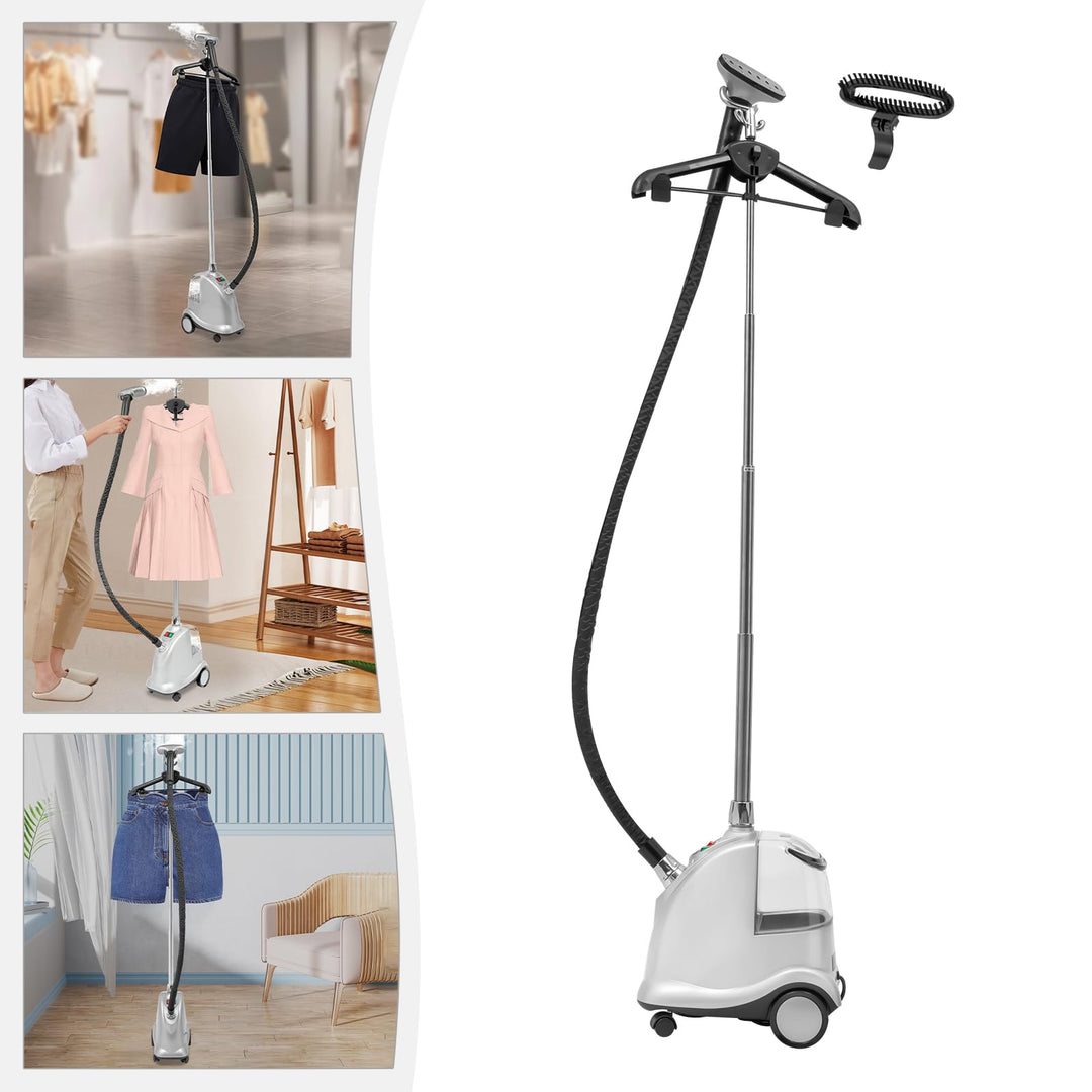 2200W Steamer Professionell Dampfglätter Vertikaler Handdampfbügeleisen Hochleistungs Dampfbügeleise