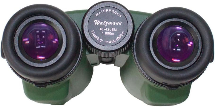 Watzmann - 10x42 ED V2.0 | Fernglas mit Laser-Entfernungsmesser und hochmodernem PDLC-Display, Reich