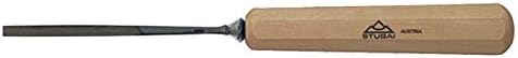 STUBAI-527104 Gerades Balleisen/Stechbeitel 4 mm | Stich 1 | einseitig geschliffen, mit Holzgriff |
