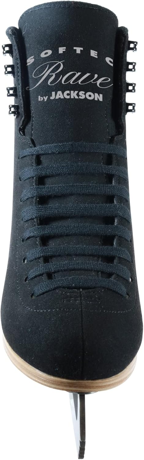 Jackson Softec Rave Damen/Mädchen Schlittschuhe Schwarz Womens Size-7.0, Schwarz Womens Size-7.0