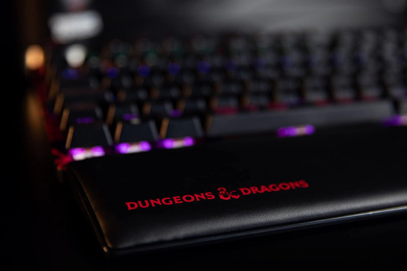 Konix Dungeons & Dragons Kabelgebundene mechanische Gaming-Tastatur AZERTY - Anti-Ghosting - 20 Lich