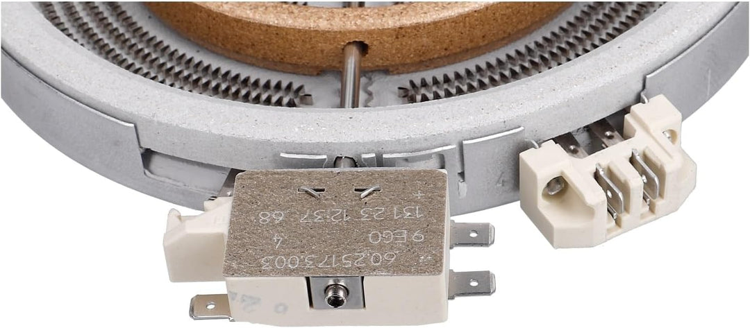 Zweikreis HiLight Strahlheizkörper 1700/700W 230V 175/110mmØ EGO 10.58211.004 Glaskeramik Kochfeld C