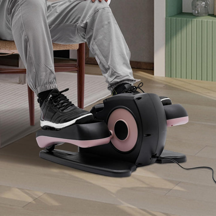 Sportgeräte Zuhause 5 Gänge Beintrainer im Sitzen 3 Modi Sitzender Bein Fuss Pedal Übungsgerät Ideal