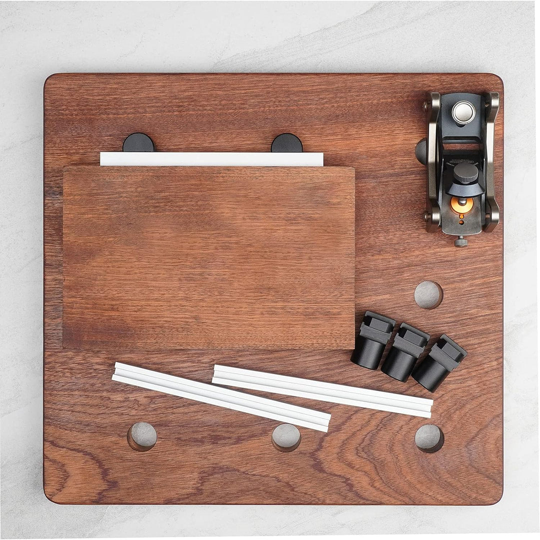 Holzbearbeitungstisch Werkbank Hilfswerkzeug, 2 Stück DIY Positionierbank Hobel Stop Baffle 19/20 mm
