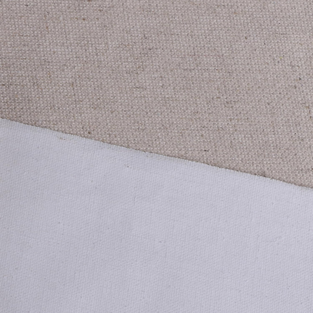 TOUROCMONT Leinwand auf Rolle grundiert 3M Leinen -400 g/m² Leinen Maltuch Breite 108 cm Länge 10M 1