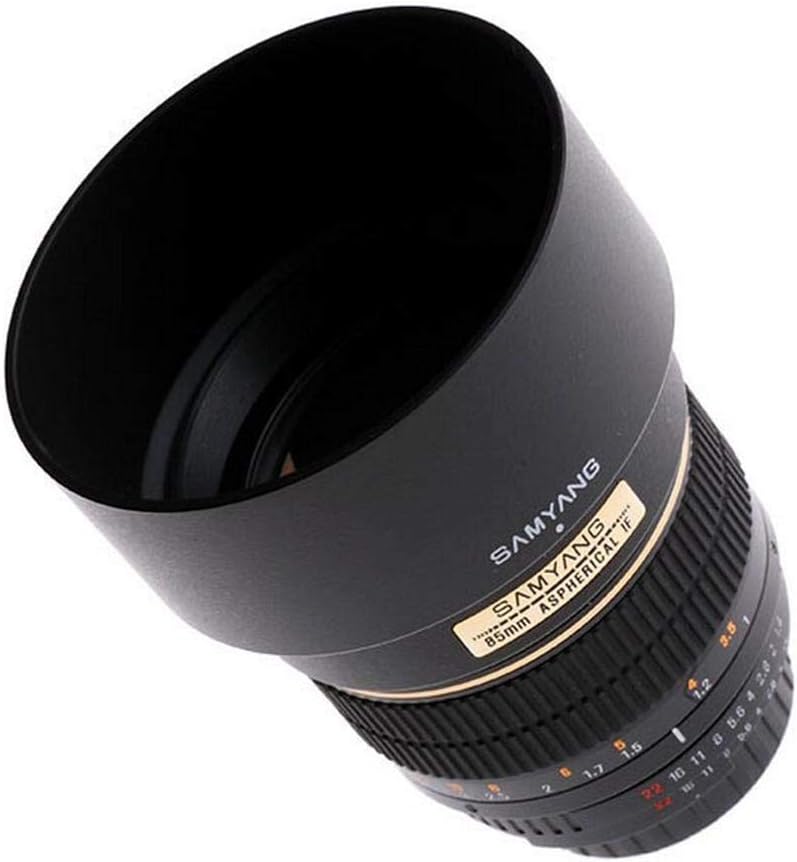 SAMYANG MF 85mm F1.4 AS IF UMC für Fuji X – Vollformat Portrait Objektiv für K-Mount, geeignet für F
