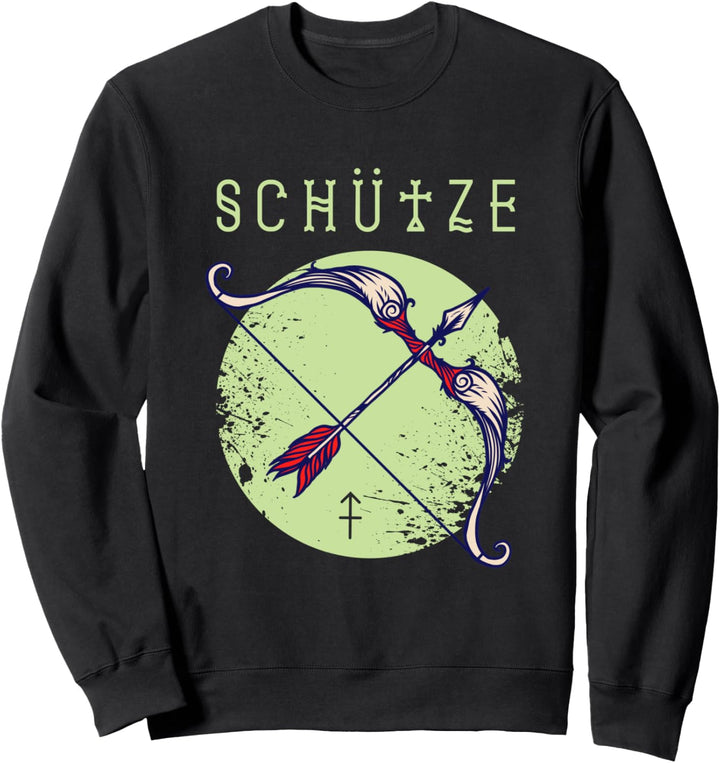 Schütze Sternzeichen Tierkreis Sagittarius Zodiak Geschenk Sweatshirt