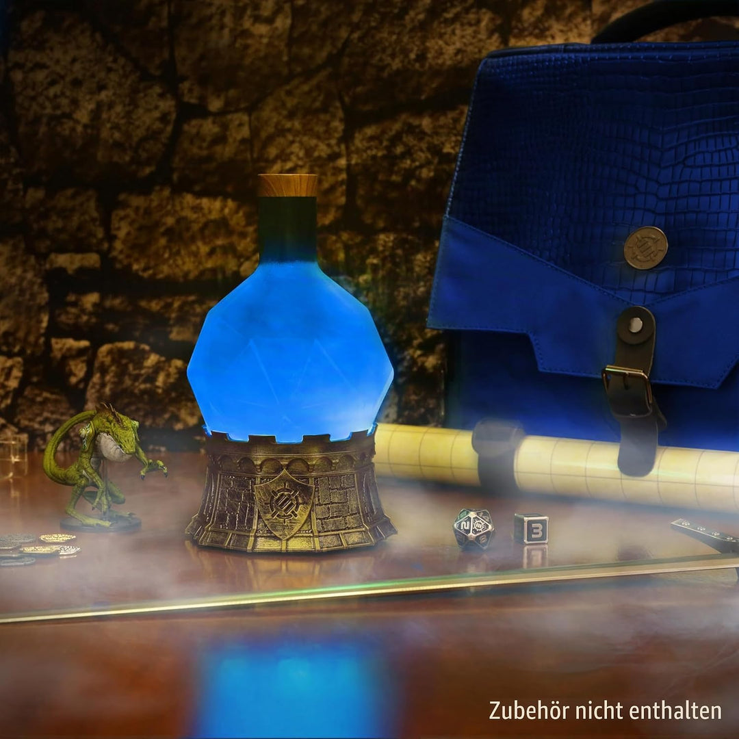 ENHANCE Gaming-Zaubertranklicht mit Wirbelndem Mystischem Gebräu - Zaubertrankflaschen-Licht-Requisi