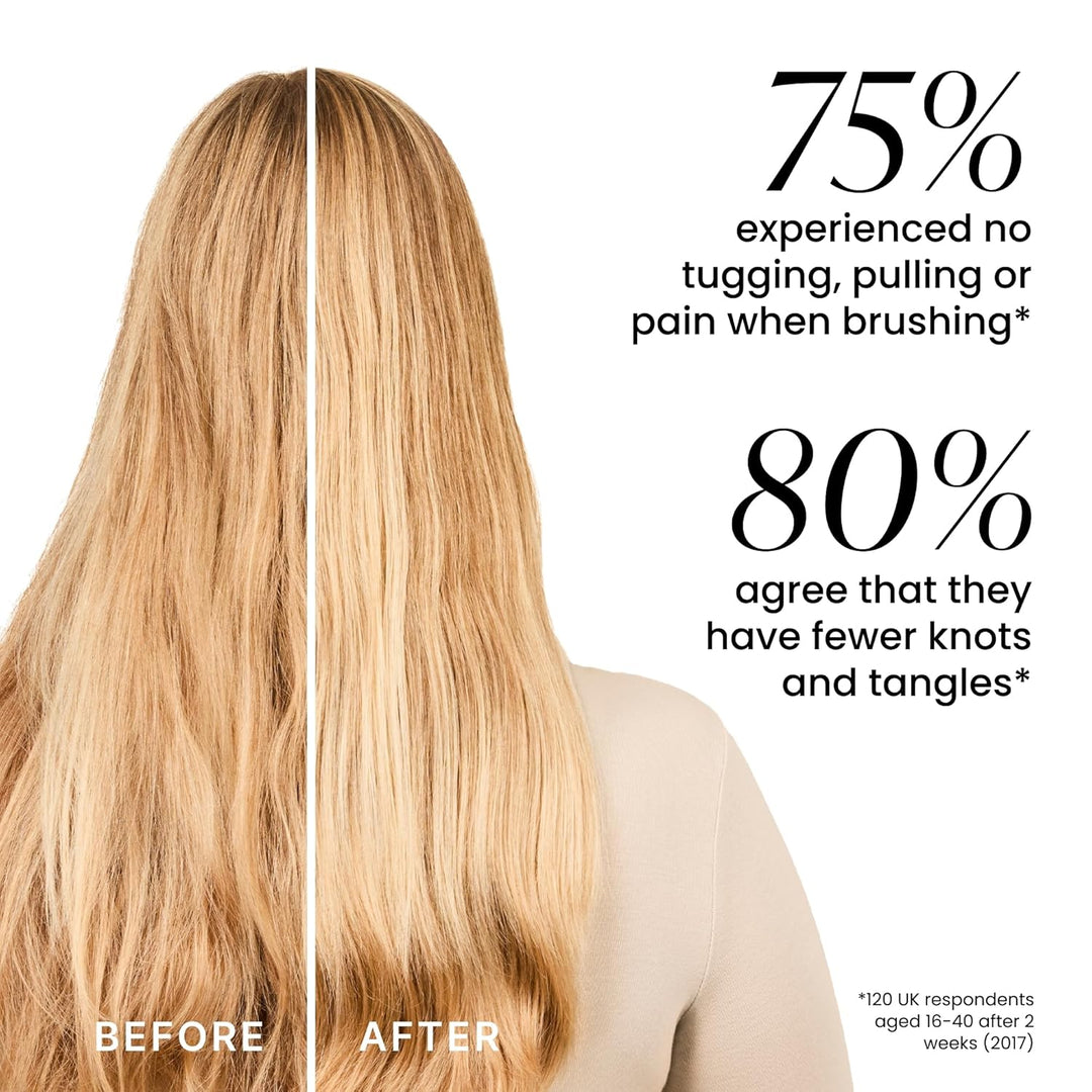 Tangle Teezer Die ultimative Mini-Entwirrer-Haarbürste, sanft zu nassem Haar, zweistufige Zähne und
