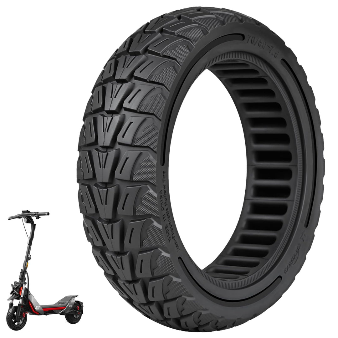 70/60-7,5 Vollreifen für Segway ZT3 Pro D/Ninebot MAX G3 D Elektroroller Ersatzreifen Vollgummireife