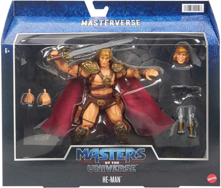 Masters of the Universe Masterverse Actionfigur He-Man bewegliche Sammelfigur aus dem Film mit austa