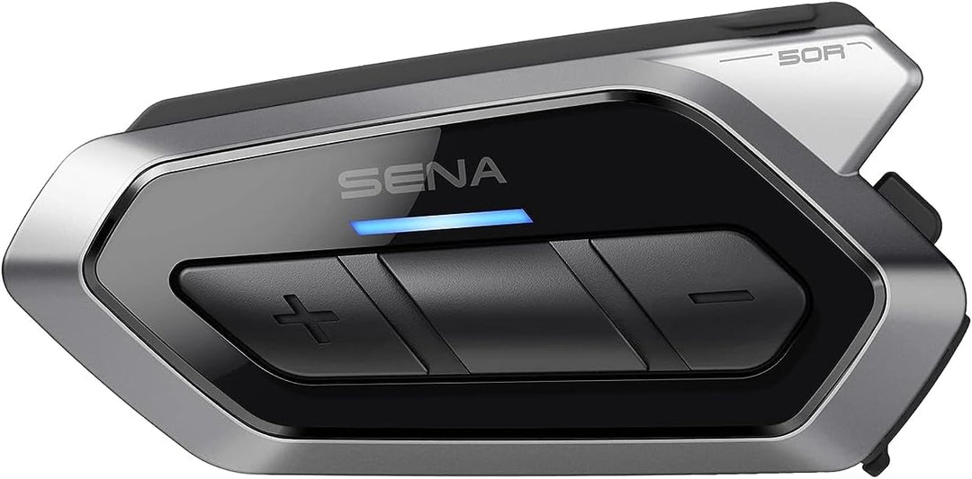 Sena 50R Flaches Motorrad Bluetooth Kommunikationssystem mit Mesh 2.0, Doppelpack Doppelpack 50R, Do