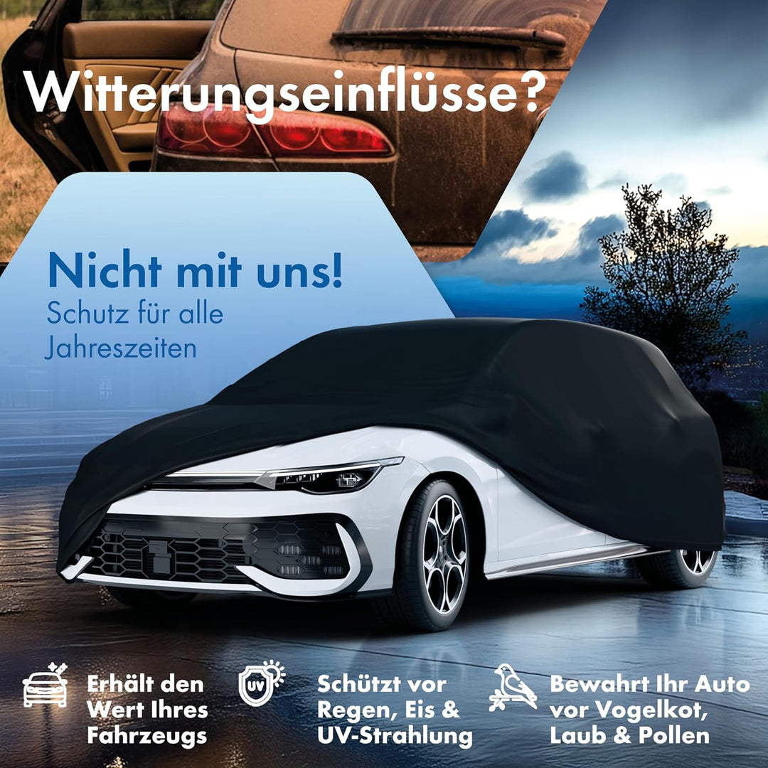 Walser Abdeckplane Auto All Weather, Abdeckplane wasserdicht, 100% wetterfeste Auto Abdeckplane, Aut