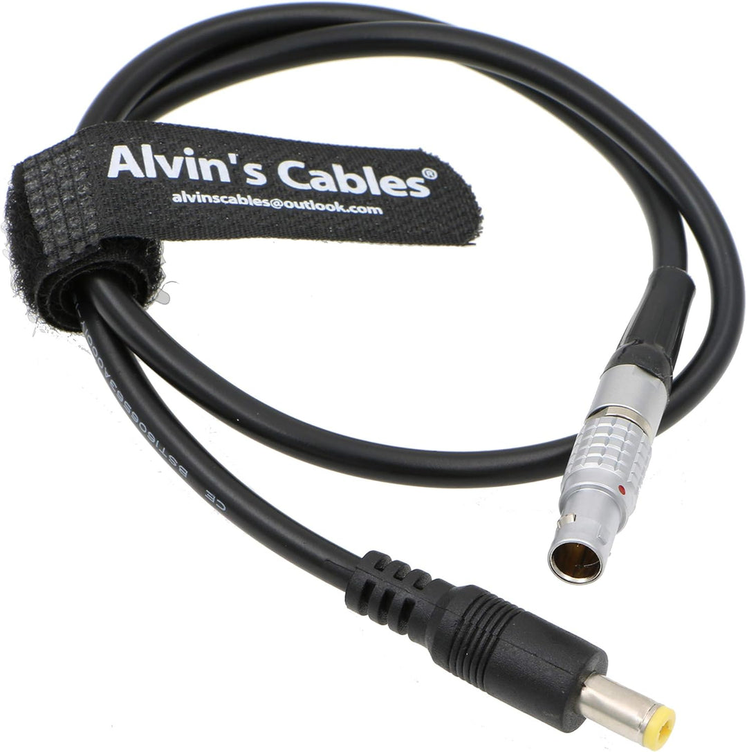 Alvin's Cables 2 Pin Stecker auf DC Adapter Stromkabel für Teradek Bond 45CM Gerade 2pin Gerade DC,