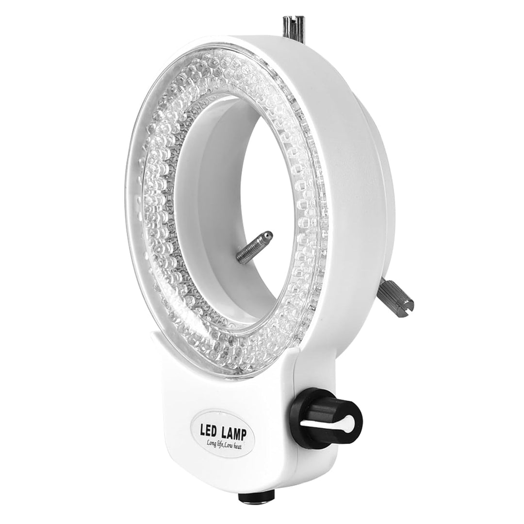 LED-Ringlichtlampe, 144 LED-Perlen, Beleuchtung, Einstellbare Helligkeit, Mikroskop-Lichtquellen, Ri
