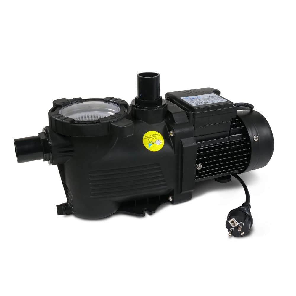 SPS 585 Pool Filterpumpe Umwälzpumpe 850 W mit grossem Vorfilter - Selbstansaugend für Becken bis zu