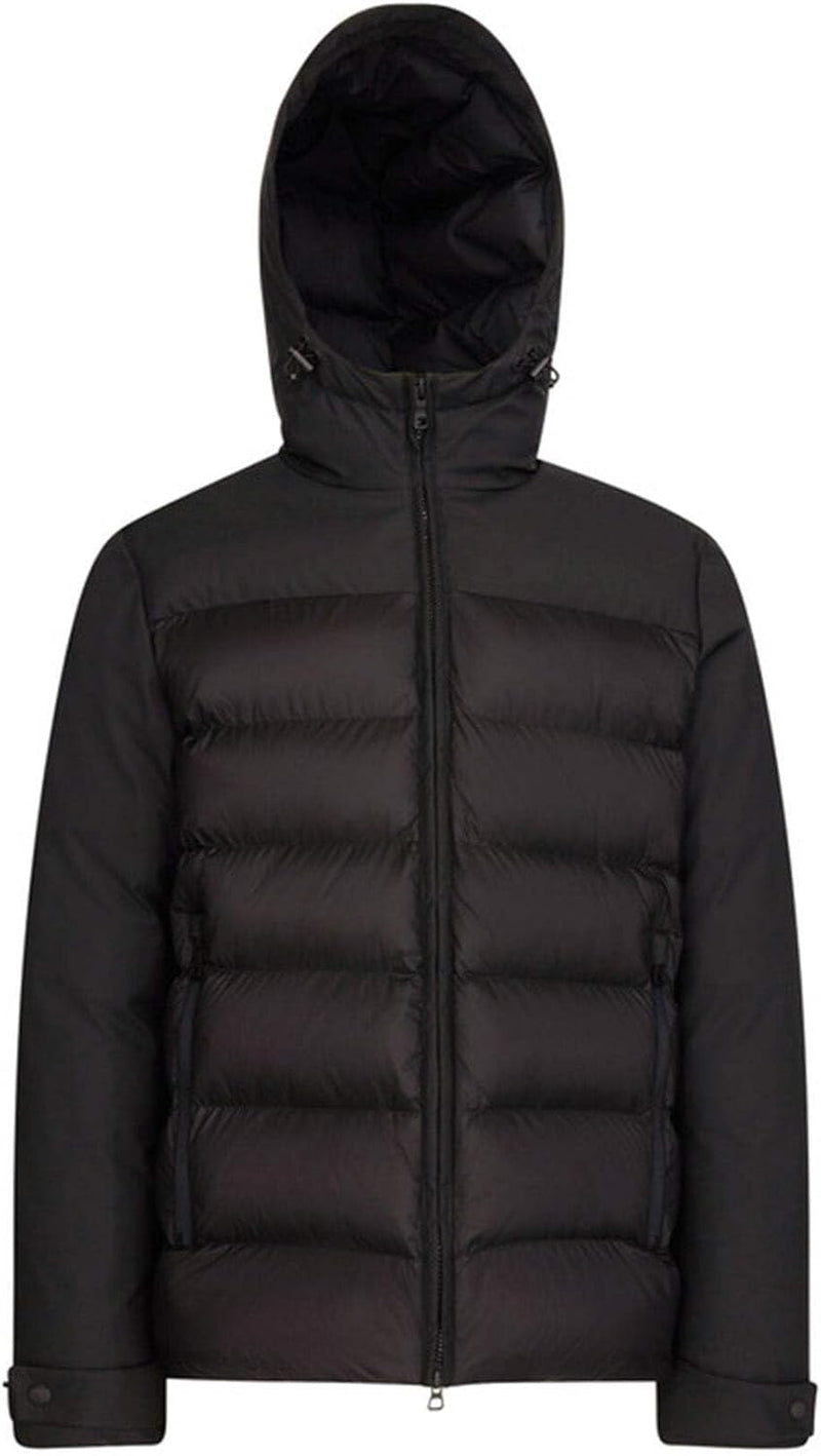 Geox Herren M Sapienza Jacket 48 BLACK/BLACK, 48 BLACK/BLACK