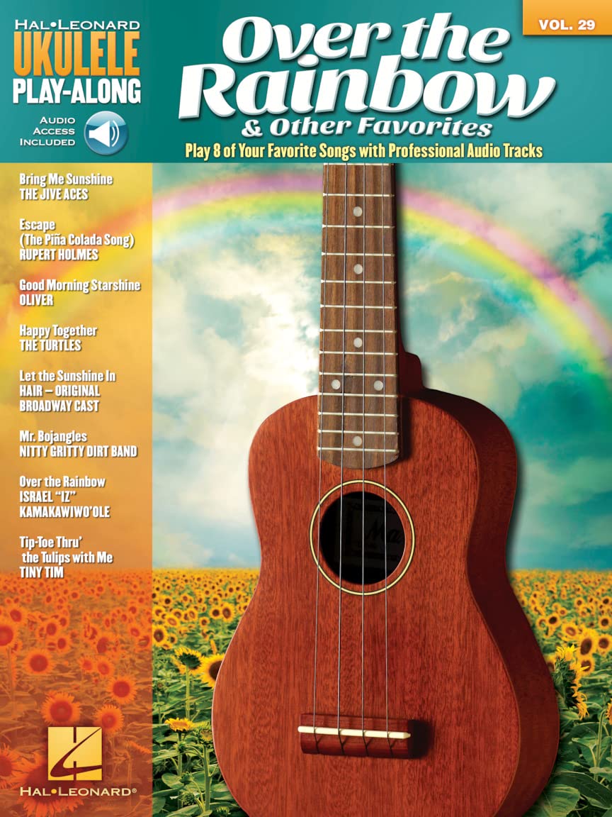 Ukulele Play-Along Volume 29: Over The Rainbow & Other Favorites (Buch/CD): Play 8 of Your Favorite