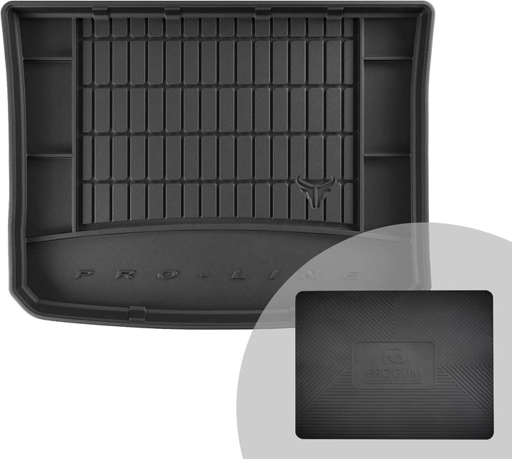 FROGUM ProLine 3D Gummimatte Exklusive Auto Kofferraummatte Kofferraumwanne für FIAT 500X 2014-2018