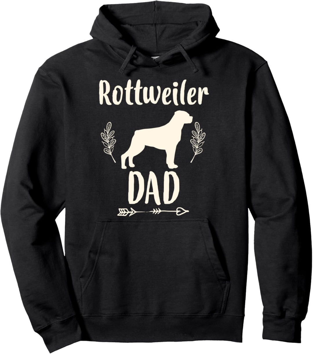 Rottweiler Geschenke für Männer Rottweiler Dog Dad Pullover Hoodie