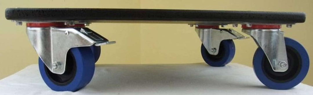 ADAM Hall Schwerlast Rollbrett 720 kg Tragkraft, 18 mm Multiplex, 100 mm Rollen (mit/ohne Bremse), T