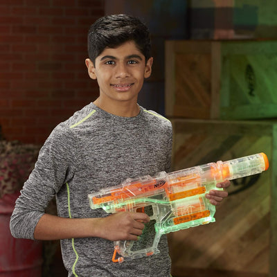 NERF Hasbro E2655EU4 N-Strike Modulus Ghost Ops Shadow ICS-6, Spielzeugblaster mit Tarn-oder Lichtmo