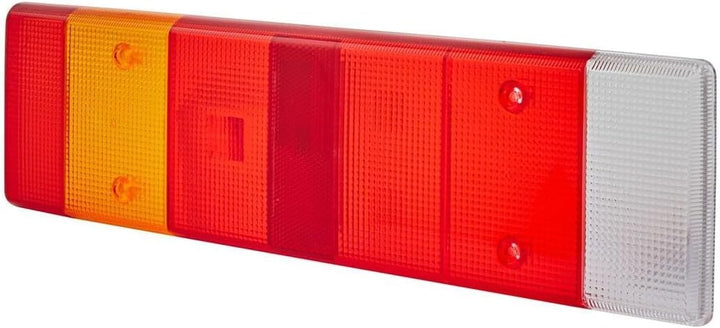 HELLA - Heckleuchte - Glühlampe - 12/24V - Anbau/geschraubt - Lichtscheibenfarbe: mehrfarbig - Steck