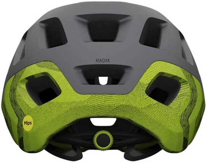 Giro Unisex – Erwachsene Radix L Matte Met Black/Ano Lime 22, L Matte Met Black/Ano Lime 22