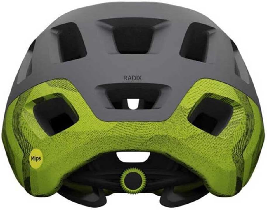 Giro Unisex – Erwachsene Radix L Matte Met Black/Ano Lime 22, L Matte Met Black/Ano Lime 22