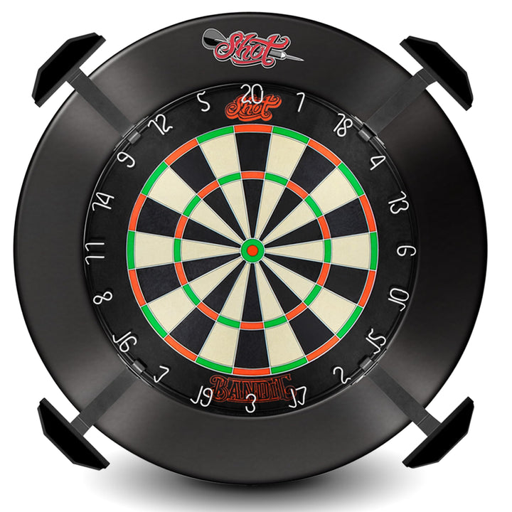 Shot! Darts Stadion Dartscheibe Beleuchtung System
