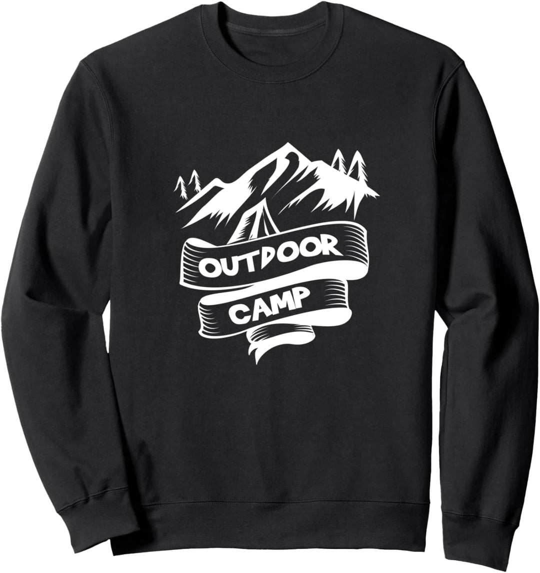 Camping Natur Outdoor Wildtiere Sweatshirt