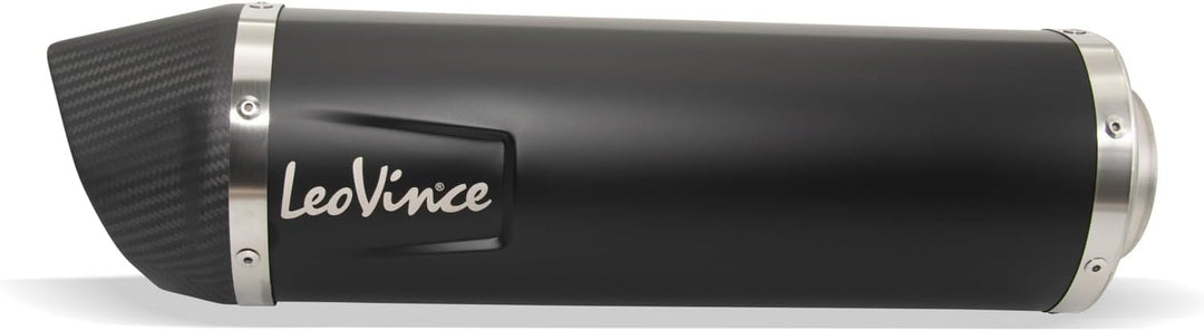 Endschalldämpfer/Auspuffanlage LeoVince SLIP-ON SBK LV ONE EVO Black Edition, Edelstahl schwarz, Car