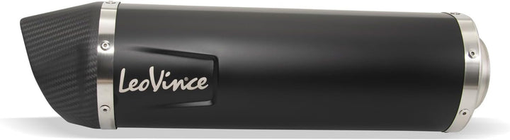 Endschalldämpfer/Auspuffanlage LeoVince SLIP-ON SBK LV ONE EVO Black Edition, Edelstahl schwarz, Car